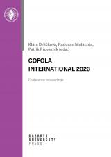 Související publikace: COFOLA INTERNATIONAL 2023. Conference Proceedings