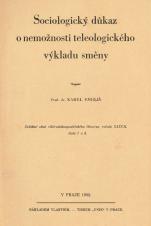 Související publikace: Sociologický důkaz o nemožnosti teleologického výkladu směny