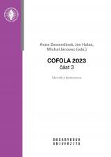Cover for COFOLA 2023. Část 3 – Sborník příspěvků mladých právníků, doktorandů a právních vědců.