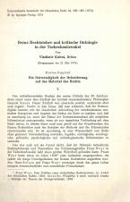 Reine Rechtslehre und kritische Ontologie in der Tschechoslowakei (Cover image)