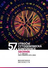 57. Výroční cytogenomická konference. Sborník abstraktů (Cover image)