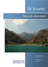 30. Kvartér. Sborník abstraktů (Cover image)