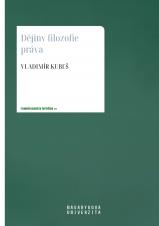 Dějiny filozofie práva (Cover image)