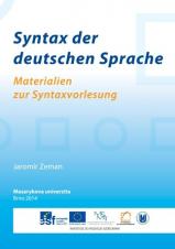 Syntax der deutschen Sprache. Materialien zur Syntaxvorlesung (Cover image)