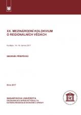 XX. mezinárodní kolokvium o regionálních vědách. Sborník příspěvků (Cover image)