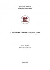 Související publikace: 1. mezinárodní kolokvium o cestovním ruchu. Sborník příspěvků Pavlov, 9.–10. září 2010