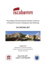 Související publikace: Proceedings of the International Scientific Conference of Business Economics, Management and Marketing (ISCOBEMM 2017)