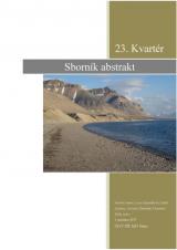 23. Kvartér. Sborník abstrakt (Cover image)