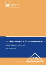 Setkání studentů a učitelů matematiky IX. Učitelé sdílejí své zkušenosti (Cover image)