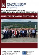 Obálka pro European Financial Systems 2018. Proceedings of the 15th International Scientific Conference
