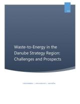Obálka pro Waste-to-Energy in the Danube Strategy Region. Challenges and Prospects