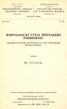 Obálka pro Morfologický vývoj těšínského Podbeskydí / Morphologische Entwicklung des Teschener Hügellandes