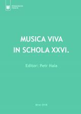Obálka pro Musica viva in schola XXVI.