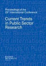 Obálka pro Current Trends in Public Sector Research. Proceedings of the 23rd International Conference