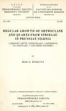 Obálka pro Regular growth of orthoclase and quartz from Striegau in Prussian Silesia