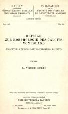 Obálka pro Beitrag zur Morphologie des Calcits von Island