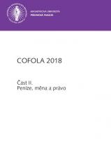 Obálka pro COFOLA 2018. Část II. - Peníze, měna a právo