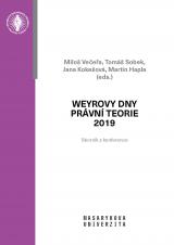Obálka pro Weyrovy dny právní teorie 2019