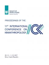 Obálka pro Proceedings of the 11th International Conference on Kinanthropology. 29. 11. – 1. 12. 2017