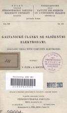 Galvanické články se složenými elektrodami