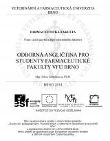 Obálka pro Odborná angličtina pro studenty farmaceutické fakulty VFU Brno