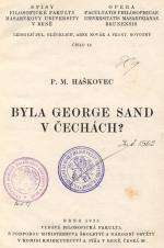 Obálka pro Byla George Sand v Čechách?