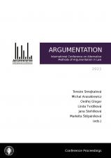 Obálka pro Argumentation 2021. International Conference on Alternative Methods of Argumentation in Law