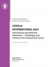 Obálka pro Cofola International 2021. International and National Arbitration – Challenges and Trends of the Present and Future