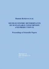 Obálka pro Socio-economic Determinants of Sustainble Consumption and Production II. Proceedings of Scientific Papers