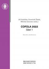Obálka pro COFOLA 2022 – část 1. Sborník příspěvků mladých právníků, doktorandů a právních vědců