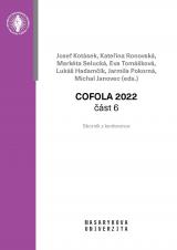 Obálka pro COFOLA 2022 – část 6. Sborník příspěvků mladých právníků, doktorandů a právních vědců