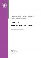 Obálka pro COFOLA INTERNATIONAL 2023. Conference Proceedings