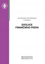Obálka pro Evoluce finančního práva