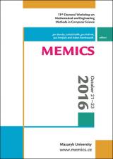 Obálka pro MEMICS 2016. 11th Doctoral Workshop on Mathematical and Engineering Methods in Computer Science