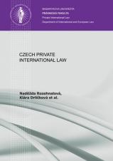 Obálka pro Czech Private International Law