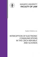 Obálka pro Interception of Electronic Communications in the Czech Republic and Slovakia