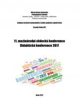 Obálka pro 11. mezinárodní vědecká conference Didaktická konference 2017. Sborník příspěvků